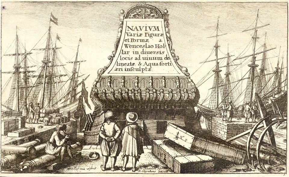 Wenceslas Hollar - Title (State 4)
