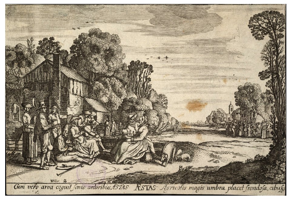 Wenceslas Hollar - Summer (State 2) 3
