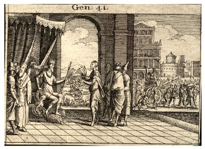 Wenceslas Hollar - Pharaoh's dream (State 1)
