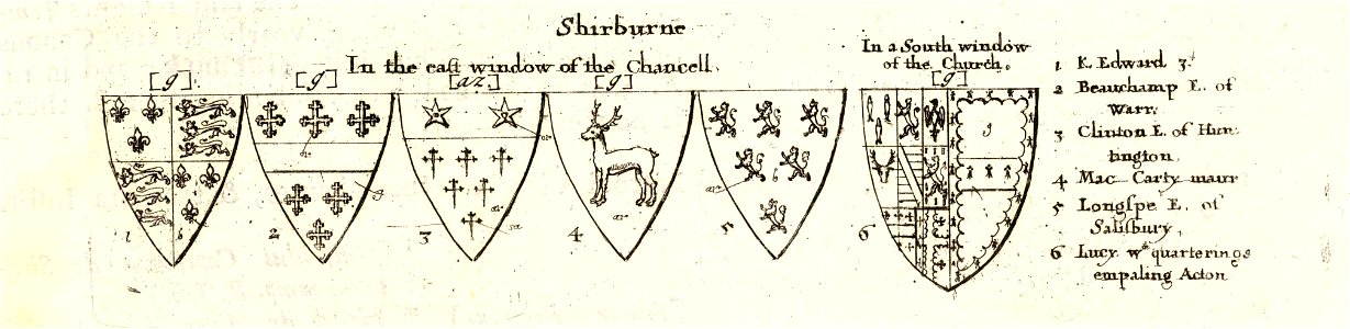 Wenceslas Hollar - Sherborne (Lucy) (State 2)