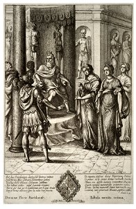 Wenceslas Hollar - Turnus before Latinus (State 2)