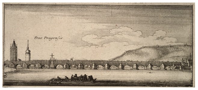 Wenceslas Hollar - Prague (State 1) 2