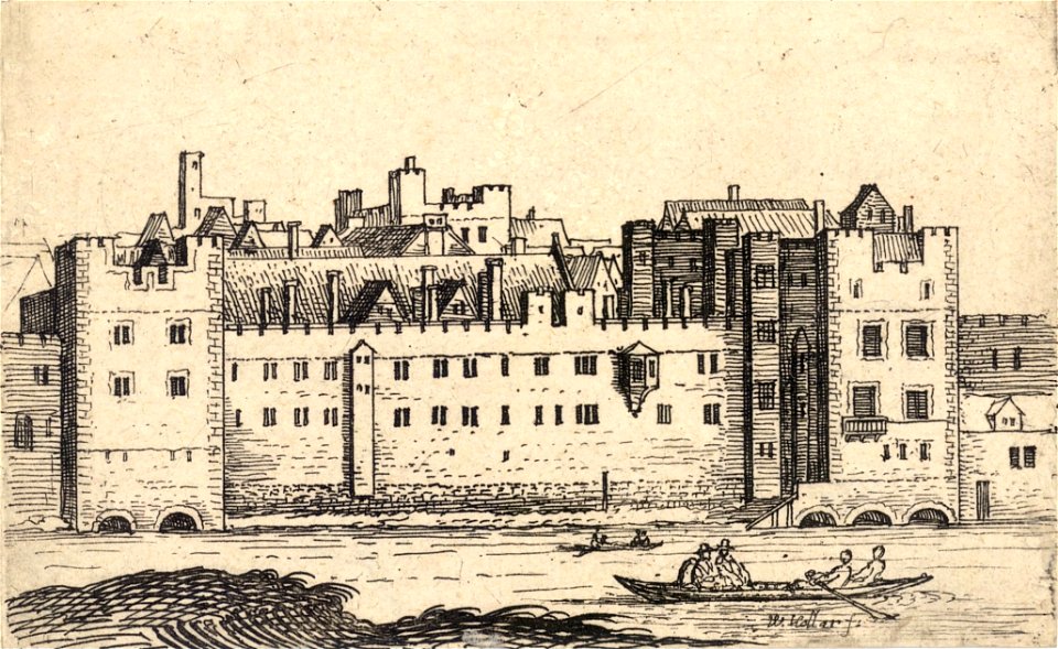 Wenceslas Hollar - The Savoy (State 2)