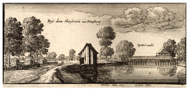 Wenceslas Hollar - Strasbourg- the shooting range