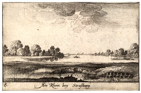 Wenceslas Hollar - Strasbourg- the toll house 2