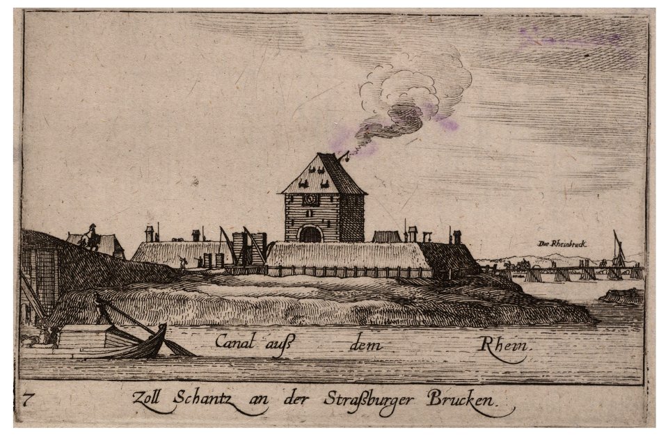 Wenceslas Hollar - Strasbourg- the toll house 3