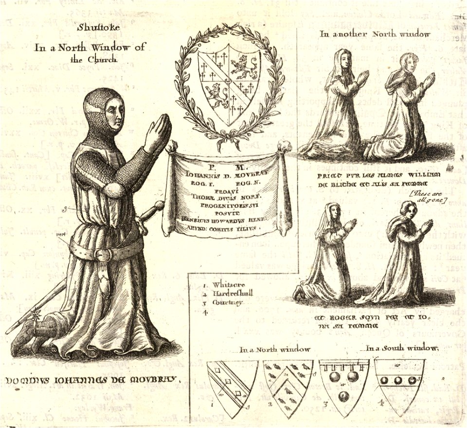 Wenceslas Hollar - Shustoke (stained glass) (State 2)