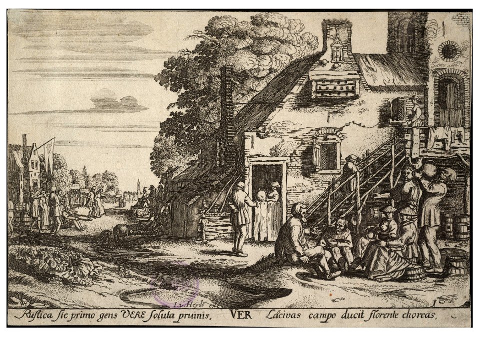 Wenceslas Hollar - Spring (State 2) 4
