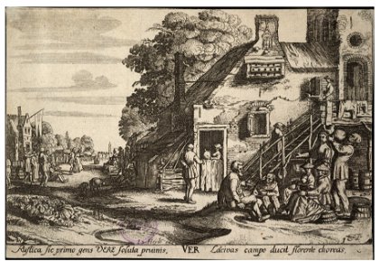 Wenceslas Hollar - Spring (State 2) 4