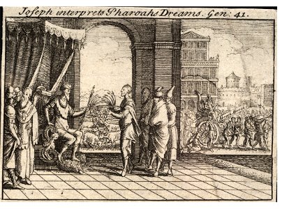 Wenceslas Hollar - Pharaoh's dream (State 2)
