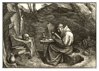 Wenceslas Hollar - St Francis 2