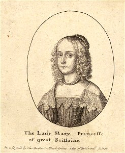 Wenceslas Hollar - Princess Mary (State 2)