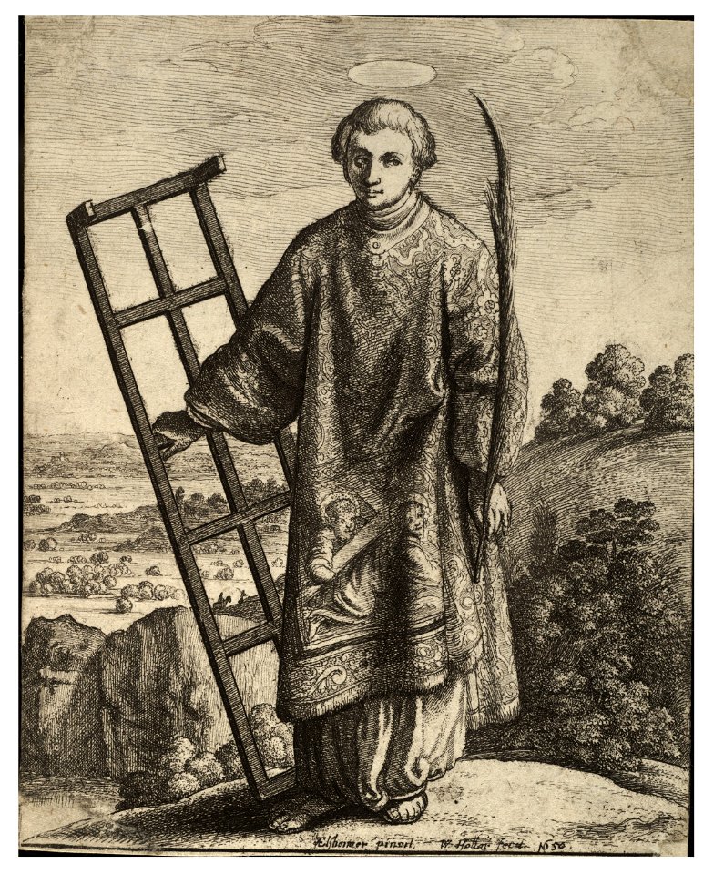Wenceslas Hollar - St Lawrence (State 2)