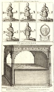 Wenceslas Hollar - Thomas Beauchamp, Earl of Warwick (monument)