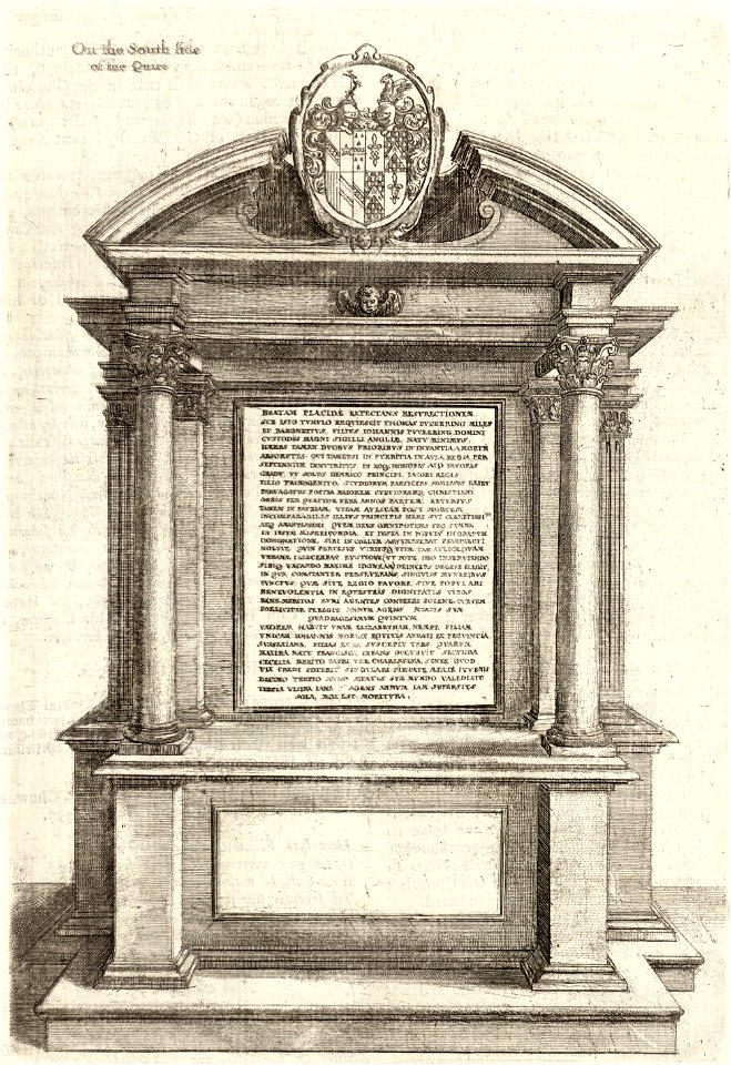 Wenceslas Hollar - Puckering (monument)