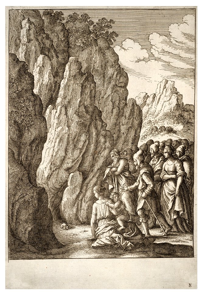 Wenceslas Hollar - The mountain in labour 2
