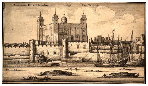 Wenceslas Hollar - Tower of London (State 2)