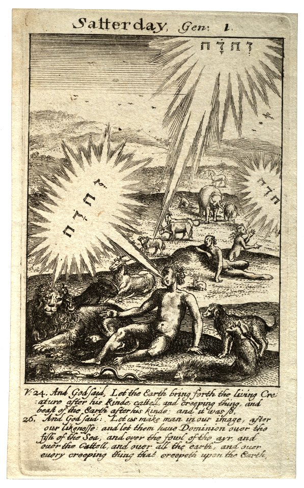 Wenceslas Hollar - Saturday (State 1)