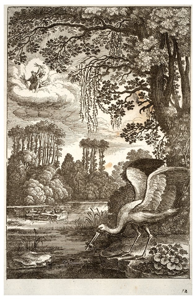 Wenceslas Hollar - The frogs who wanted a king