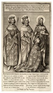 Wenceslas Hollar - The Richard II diptych (State 2)