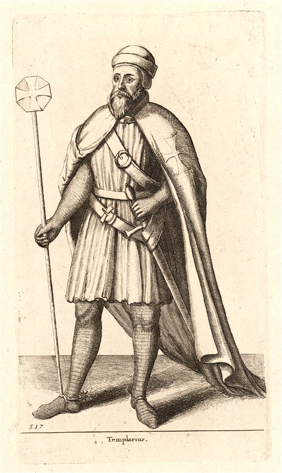 Wenceslas Hollar - Templarius (State 2)