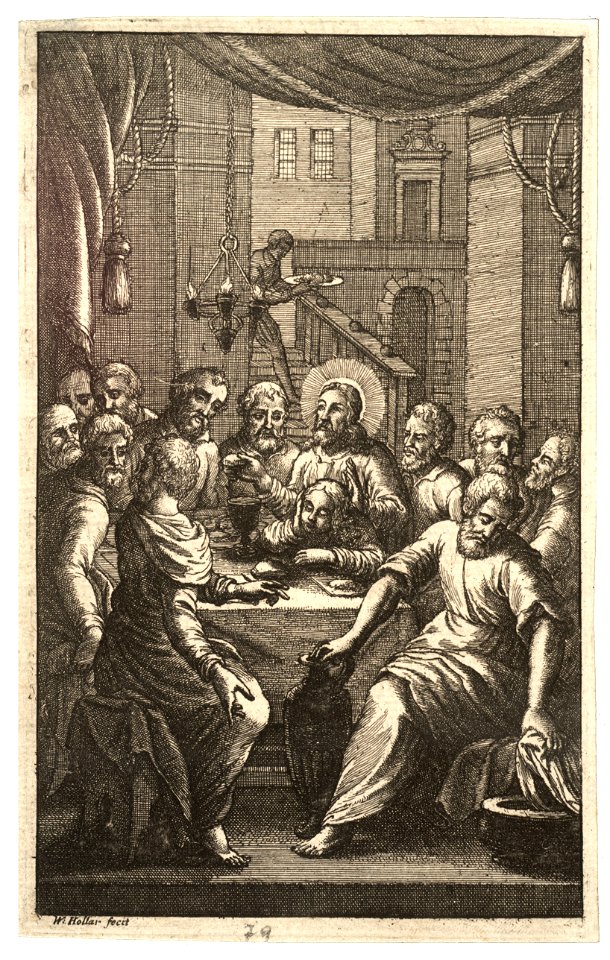 Wenceslas Hollar - The Last Supper