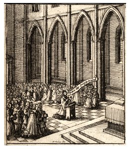 Wenceslas Hollar - The Litany (State 1)