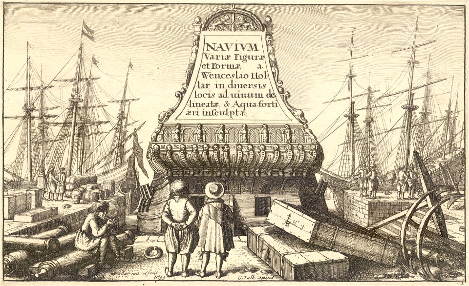 Wenceslas Hollar - Title (State 5)