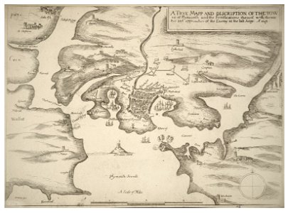 Wenceslas Hollar - Siege of Plymouth