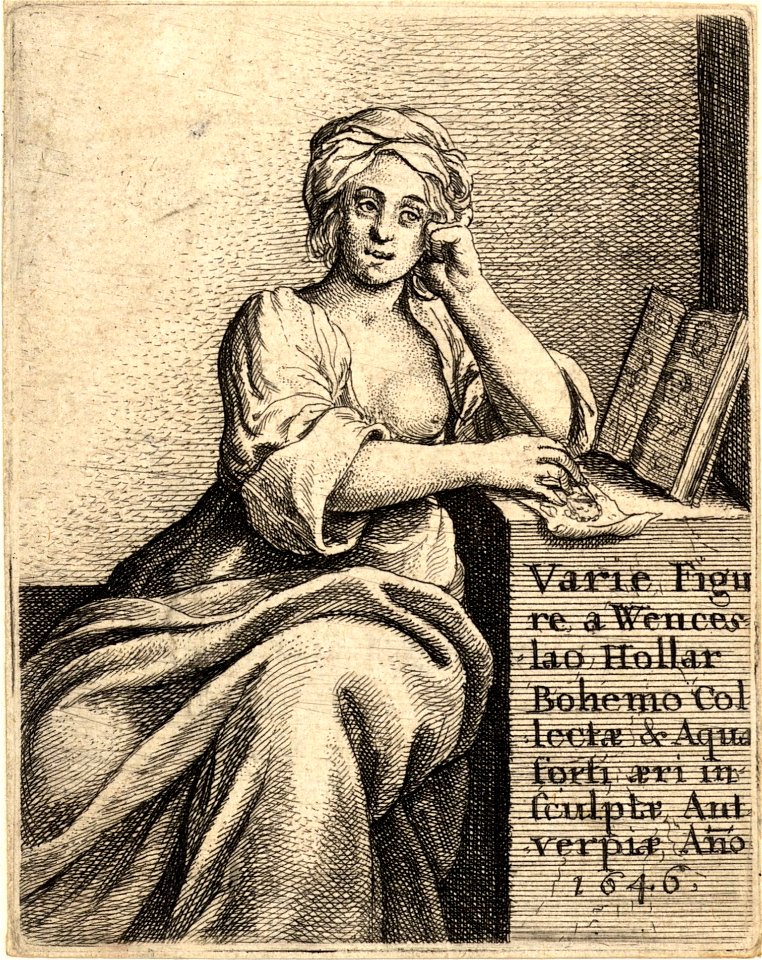 Wenceslas Hollar - Title of 1646 (State 1)