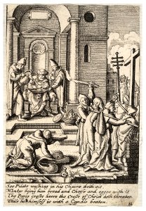 Wenceslas Hollar - The washing of hands 2