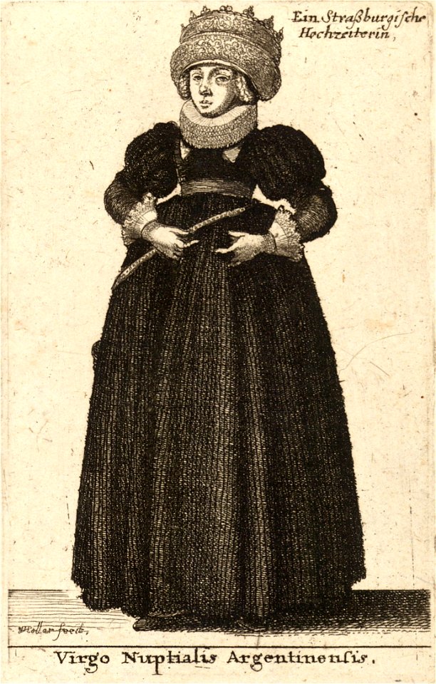 Wenceslas Hollar - Virgo Nuptialis Argentinensis
