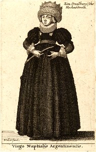 Wenceslas Hollar - Virgo Nuptialis Argentinensis