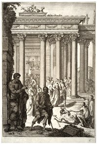 Wenceslas Hollar - The decline of Naevolus (State 2)