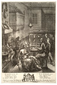 Wenceslas Hollar - Women at work (State 2)