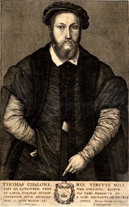Wenceslas Hollar - Thomas Chaloner (State 1)