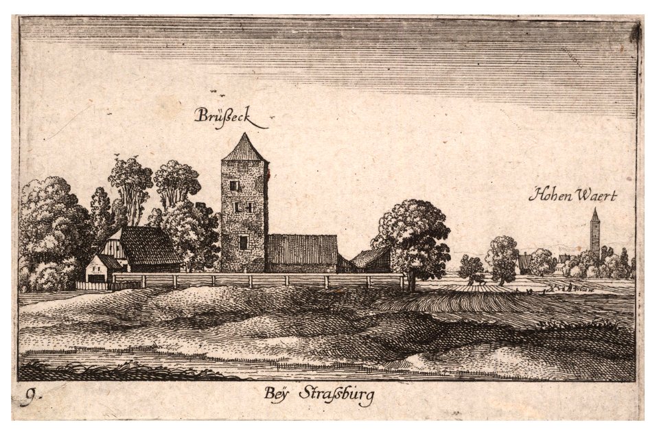 Wenceslas Hollar - Strasbourg (State 2) 2