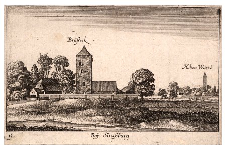Wenceslas Hollar - Strasbourg (State 2) 2