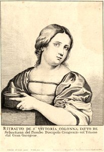 Wenceslas Hollar - Vittoria Colonna