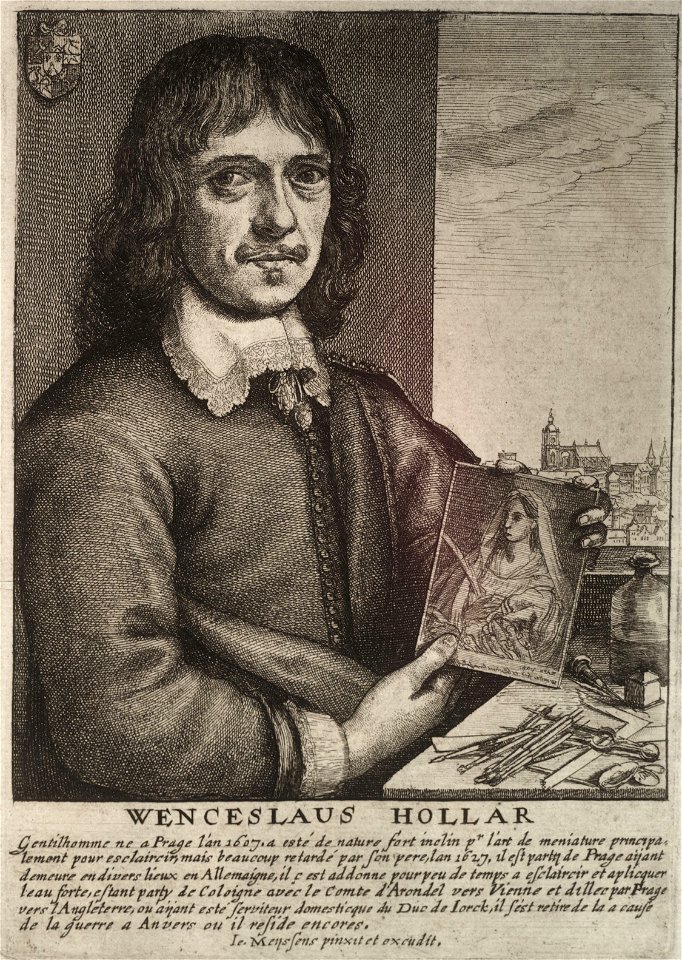 Wenceslas Hollar - Wenceslaus Hollar (State 2)
