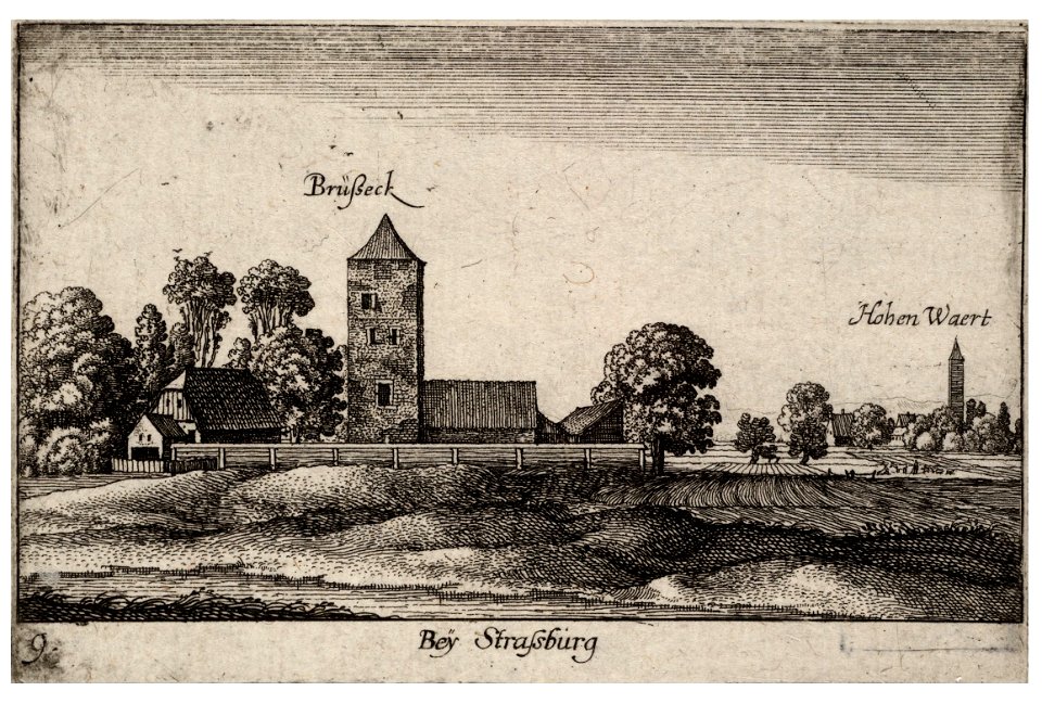 Wenceslas Hollar - Strasbourg (State 2)