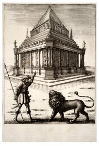 Wenceslas Hollar - The lion and the forester 2