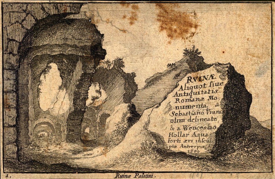 Wenceslas Hollar - Title (State 3)