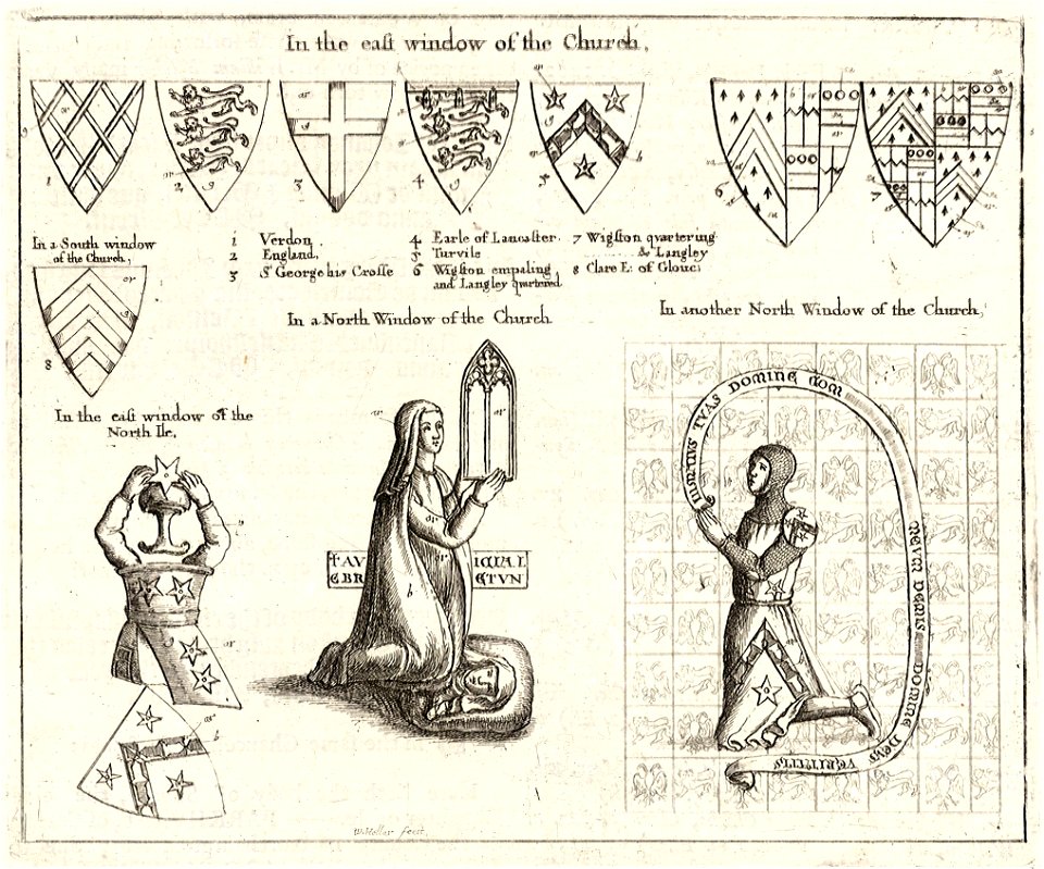 Wenceslas Hollar - Wolston (stained glass)