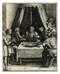 Wenceslas Hollar - The sword of Damocles