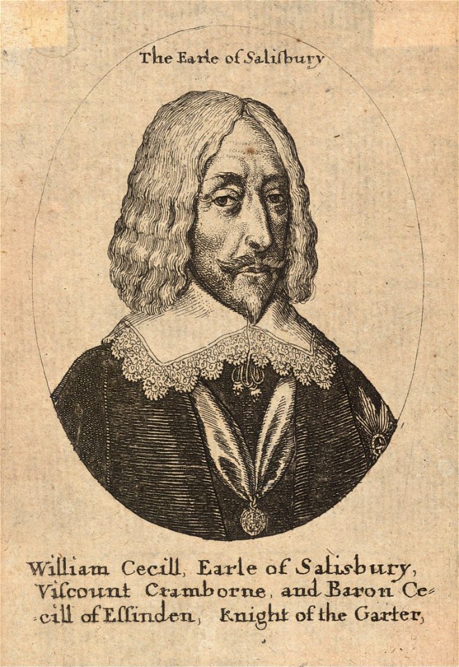Wenceslas Hollar - William Cecil, Earl of Salisbury