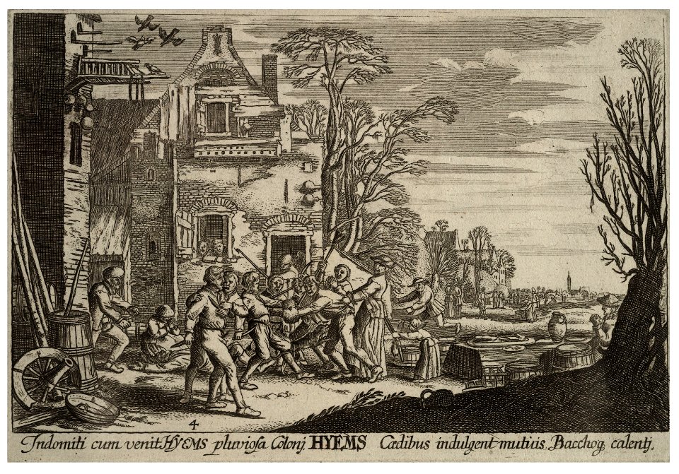Wenceslas Hollar - Winter (State 3)