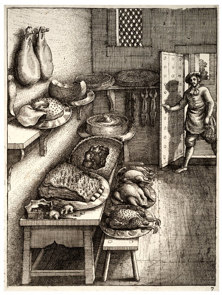 Wenceslas Hollar - Town and country mouse