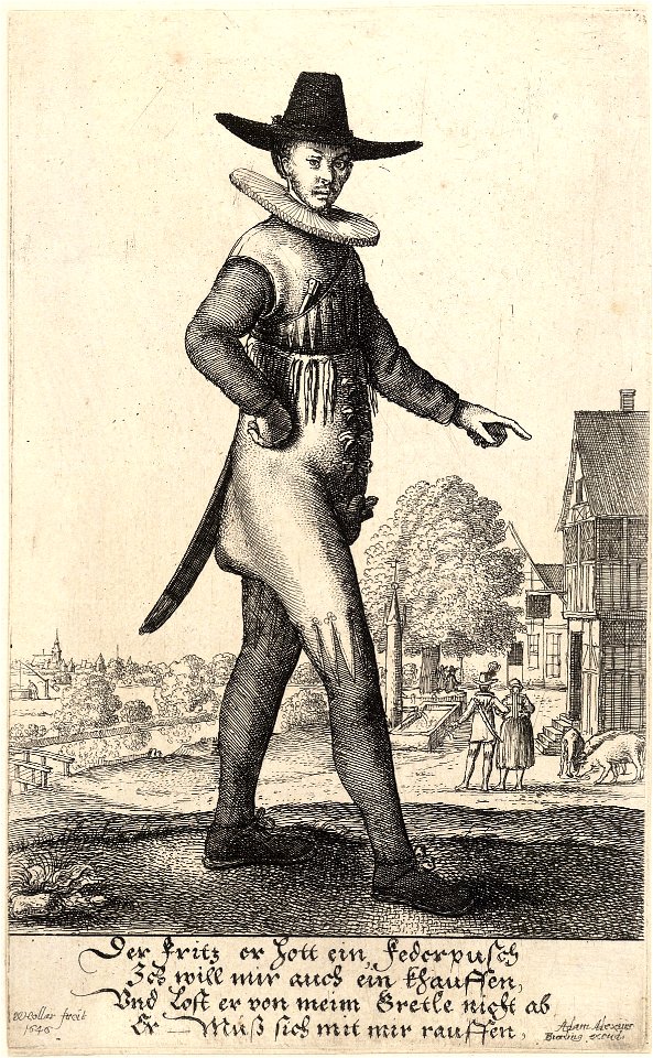 Wenceslas Hollar - The jealous youth