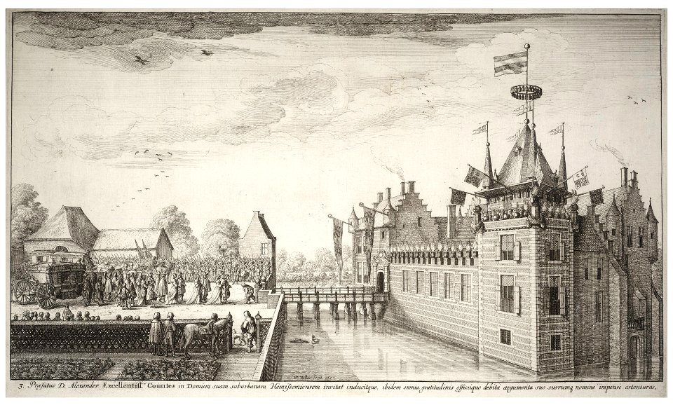 Wenceslas Hollar - Visit to A. Roelants